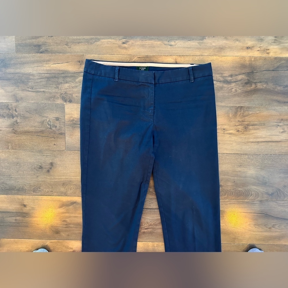 J.Crew City Fit Stretch Chino Pants – Size 0 – Navy – Workwear / Business Casual - Picture 3 of 5